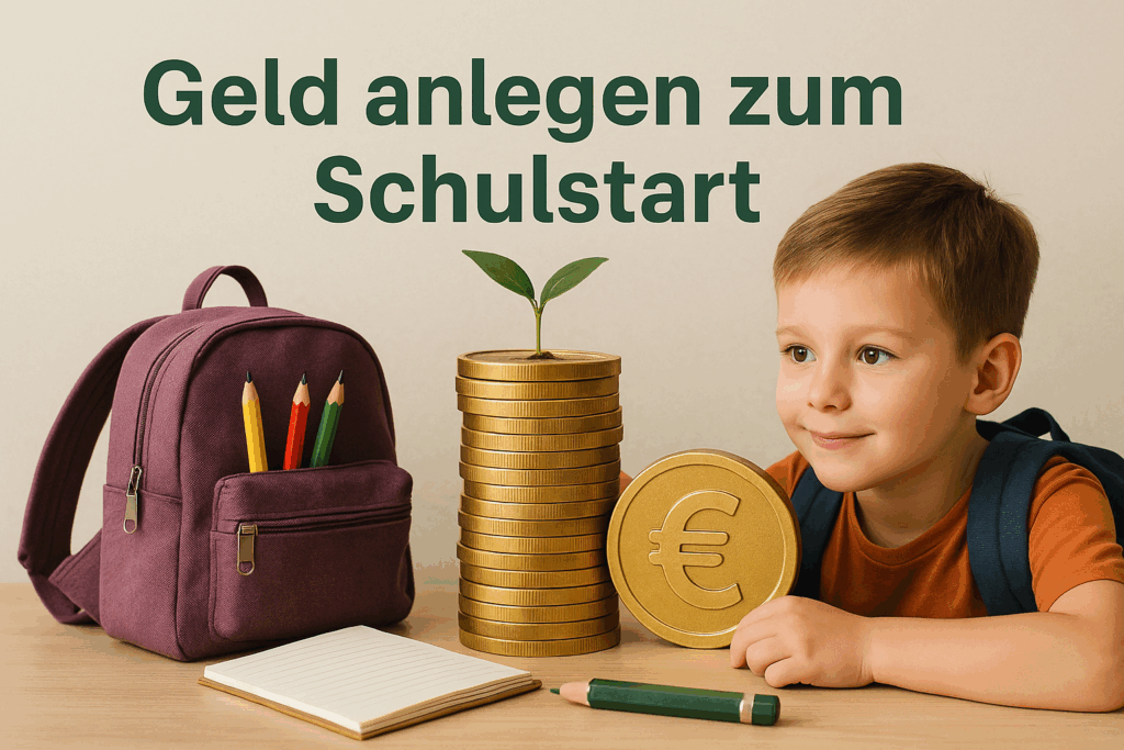 Geld anlegen Schulstart